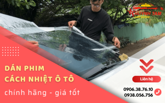 Dịch vụ dán phim cách nhiệt ô tô chuyên nghiệp