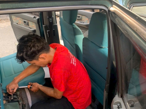 Bọc da ghế và nội thất