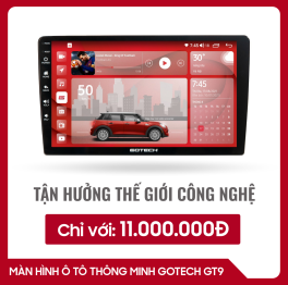 MÀN HÌNH Ô TÔ THÔNG MINH GOTECH GT9