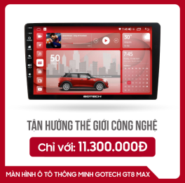 MÀN HÌNH Ô TÔ THÔNG MINH GOTECH GT8 MAX