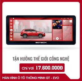MÀN HÌNH Ô TÔ THÔNG MINH GOTECH GT EVO