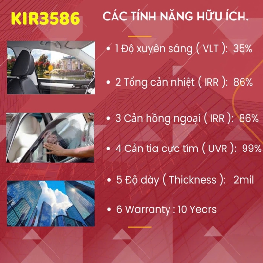 Phim Cách Nhiệt Kavi – Mẫu KIR3586