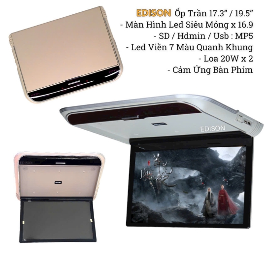 Màn Hình Androi Edison Ốp Trần
